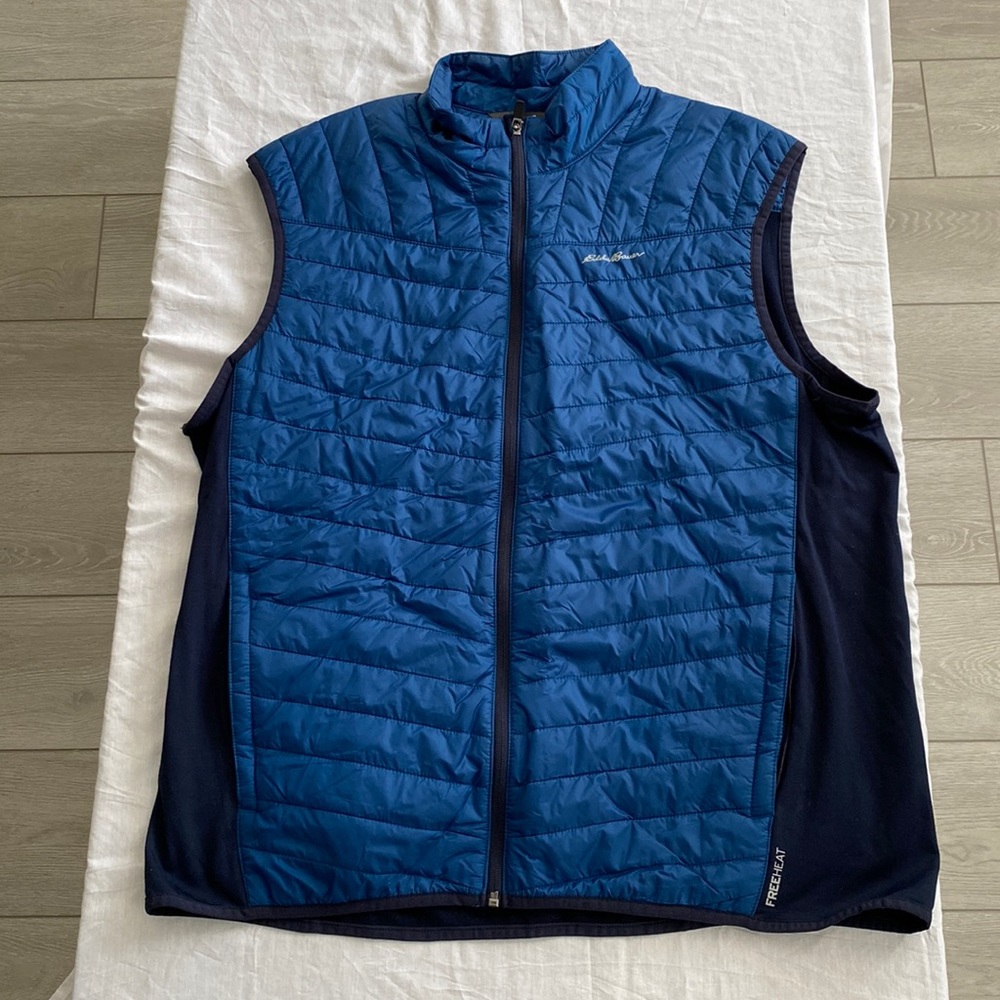 Eddie Bauer Full Zip Thermal Vest XL
